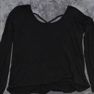 BEST OFFER: Black Flowy Long Sleeve